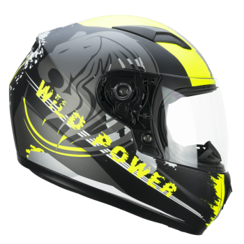 ΠΑΙΔΙΚΟ ΚΡΑΝΟΣ CGM LUCKY RAIDER WILD 215G BLACK / YELLOW MATT